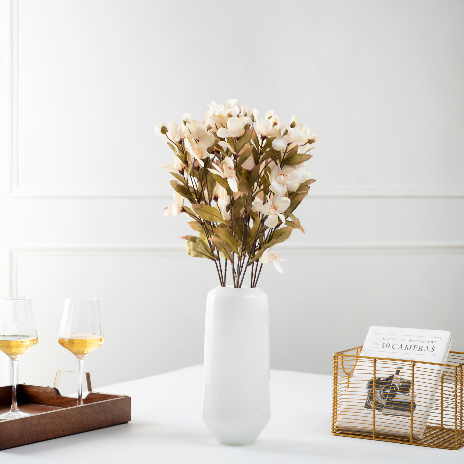 Artificial Flower Bougainvillea - Cream Bunch