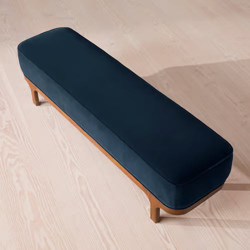 Belsa Bench Velvet Royal Blue