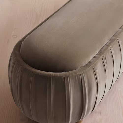 Vivienne Bench Velvet Taupe