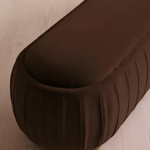 Vivienne Bench Velvet Chocolate