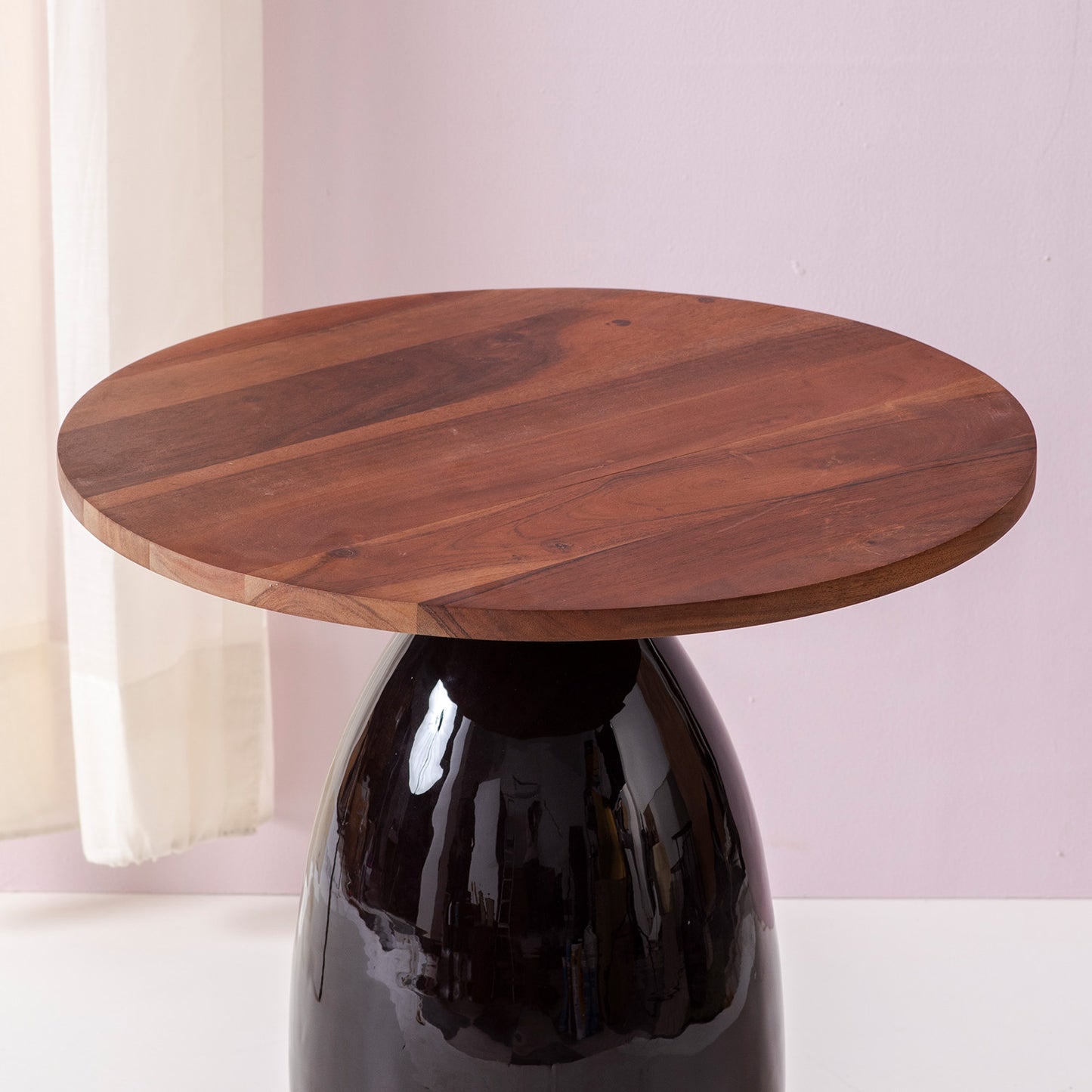 Modern Mango Wood Side Table