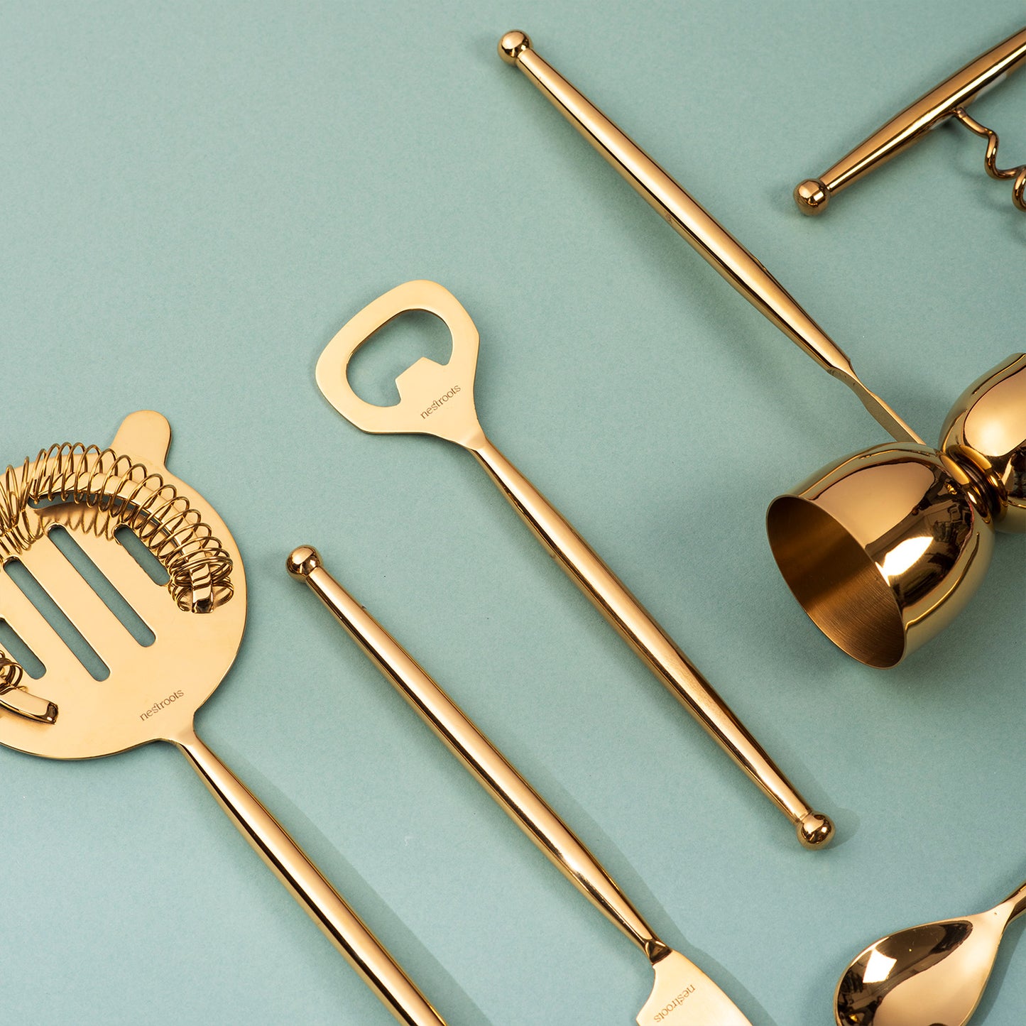 MixMaster Essentials: The Ultimate 6-Piece Bartool Set