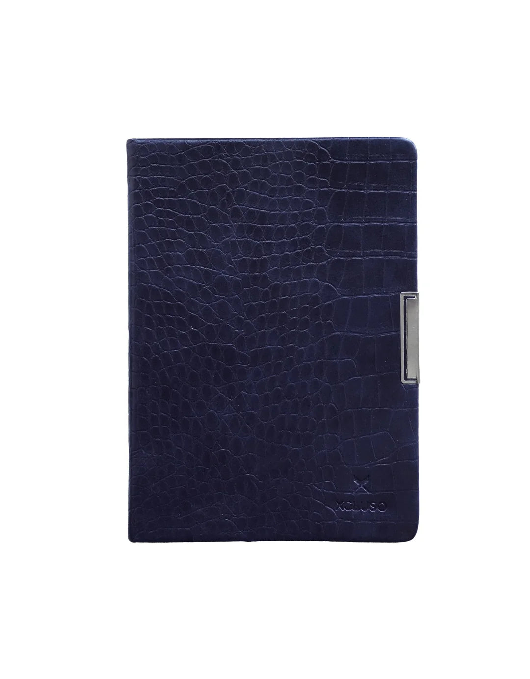 Vegan Leather Croc Blue Non Dated Diary - 80 gsm