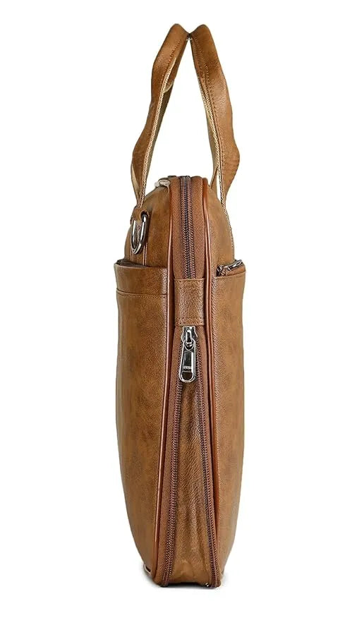 PU Leather Laptop Bag – Executive Office Briefcase