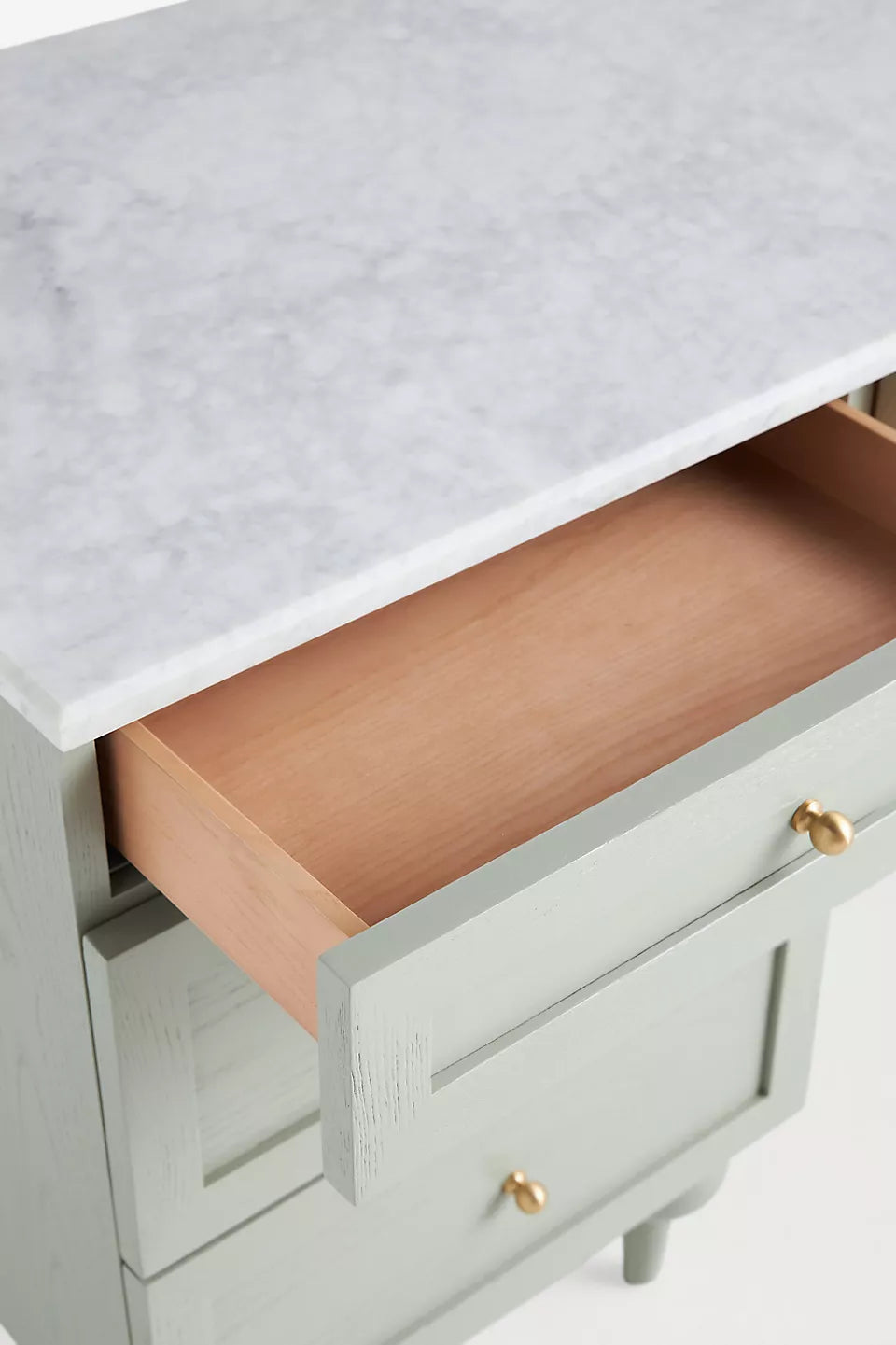 Fern Marble Top Executive Desk Sage