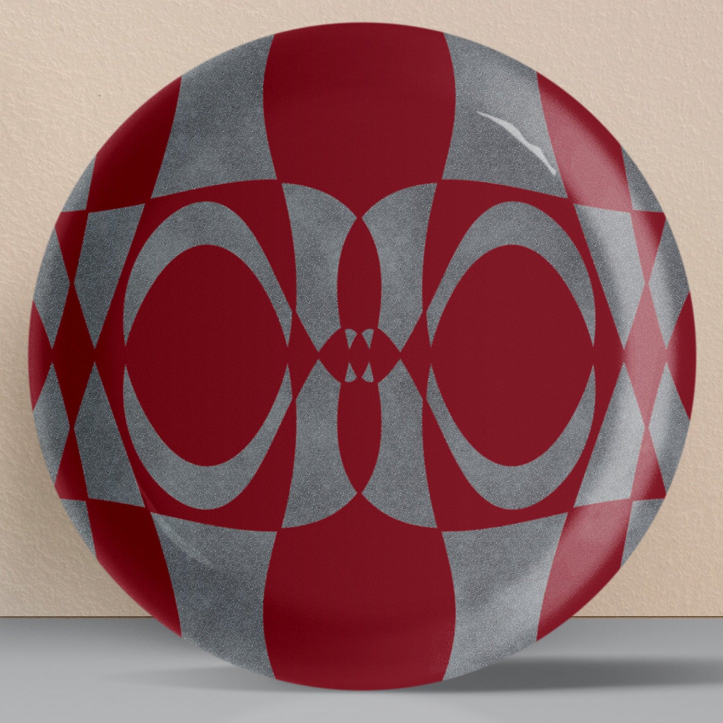 Scarlet Dreamscape Wall Plate