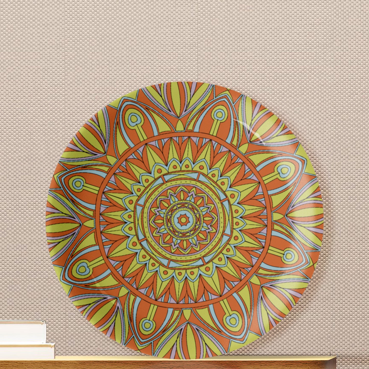 Balanced Beauty Mandala Wall Plate