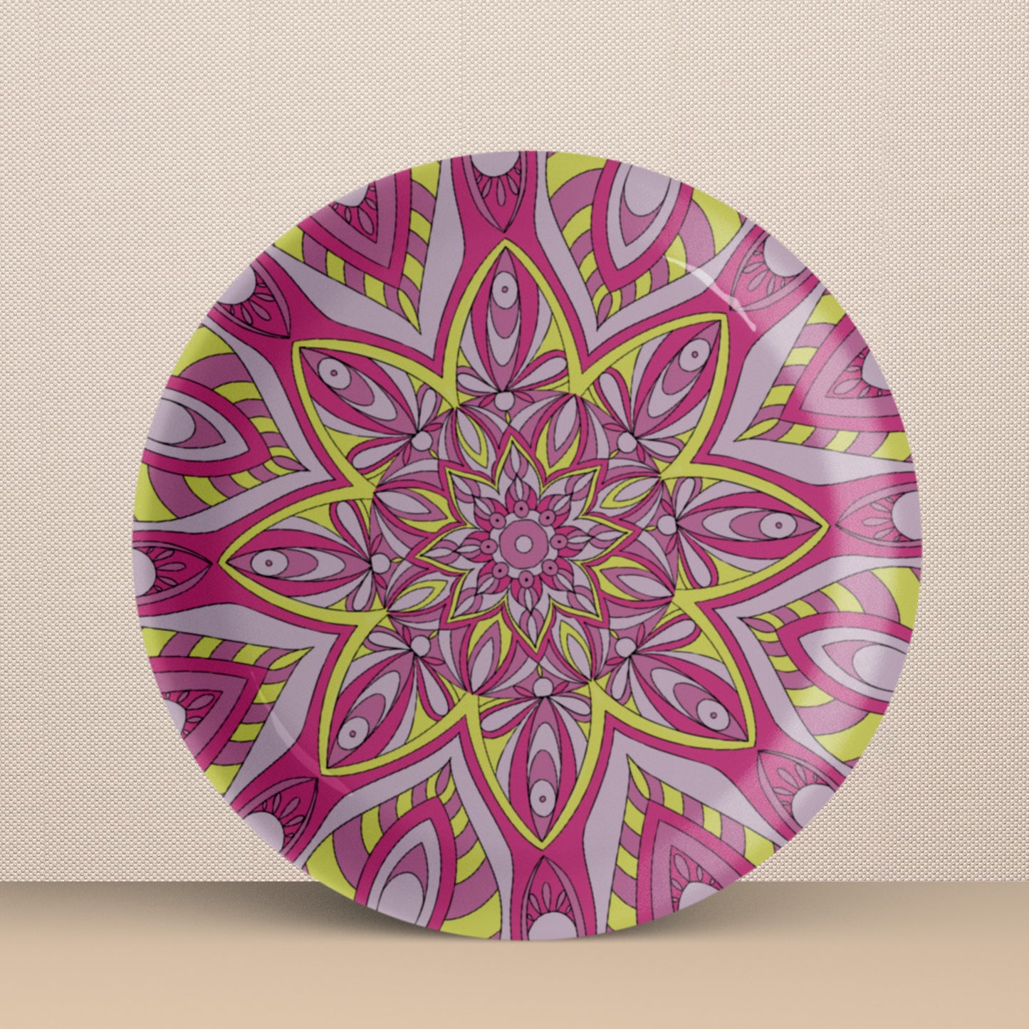 Soothing Serenity Mandala Wall Plate