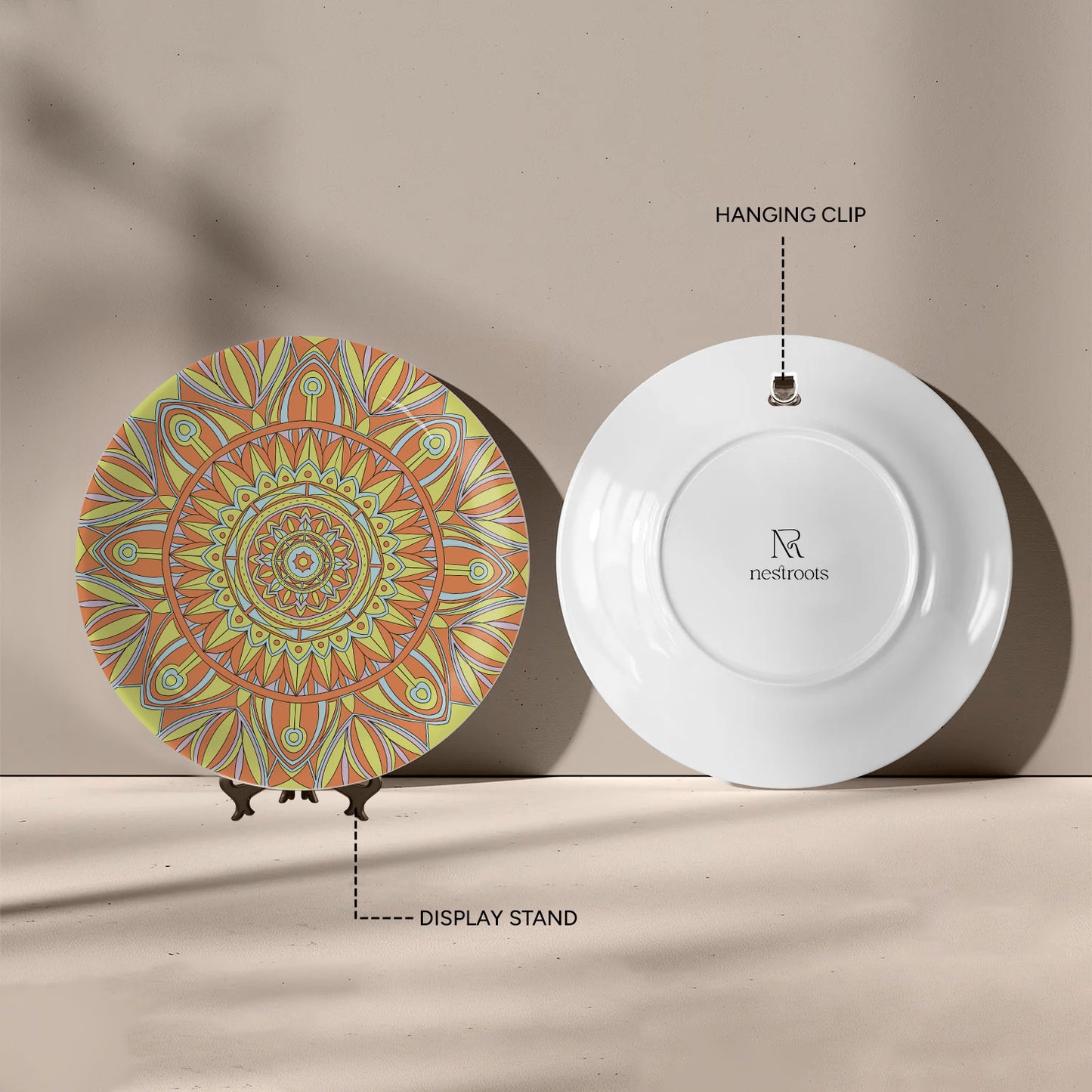 Balanced Beauty Mandala Wall Plate