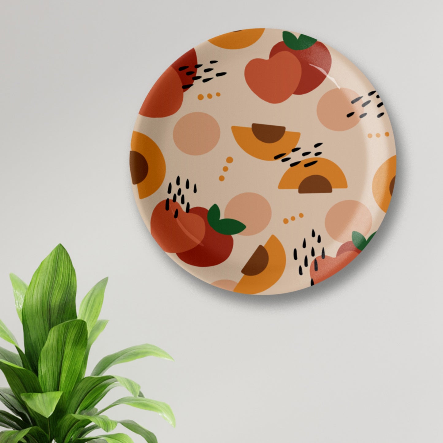 Giggly Greens Wall Plate