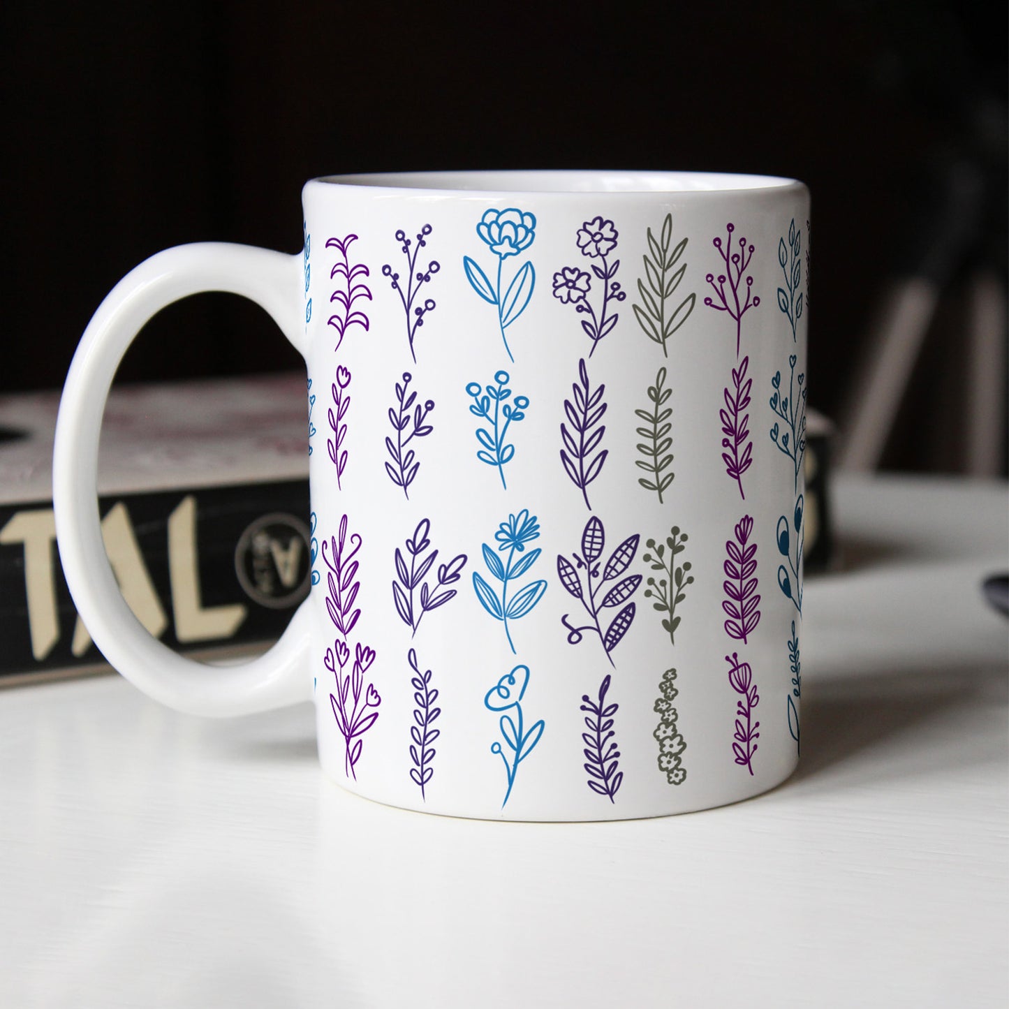 Colorful Blossom Coffee Mug