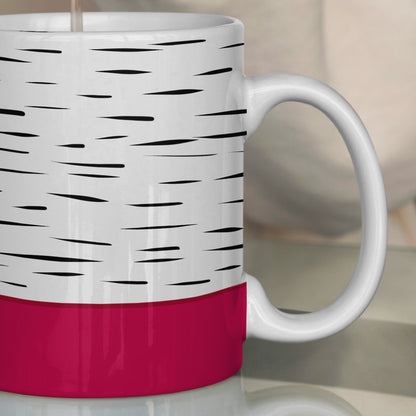 Striped Design Coffee Mug