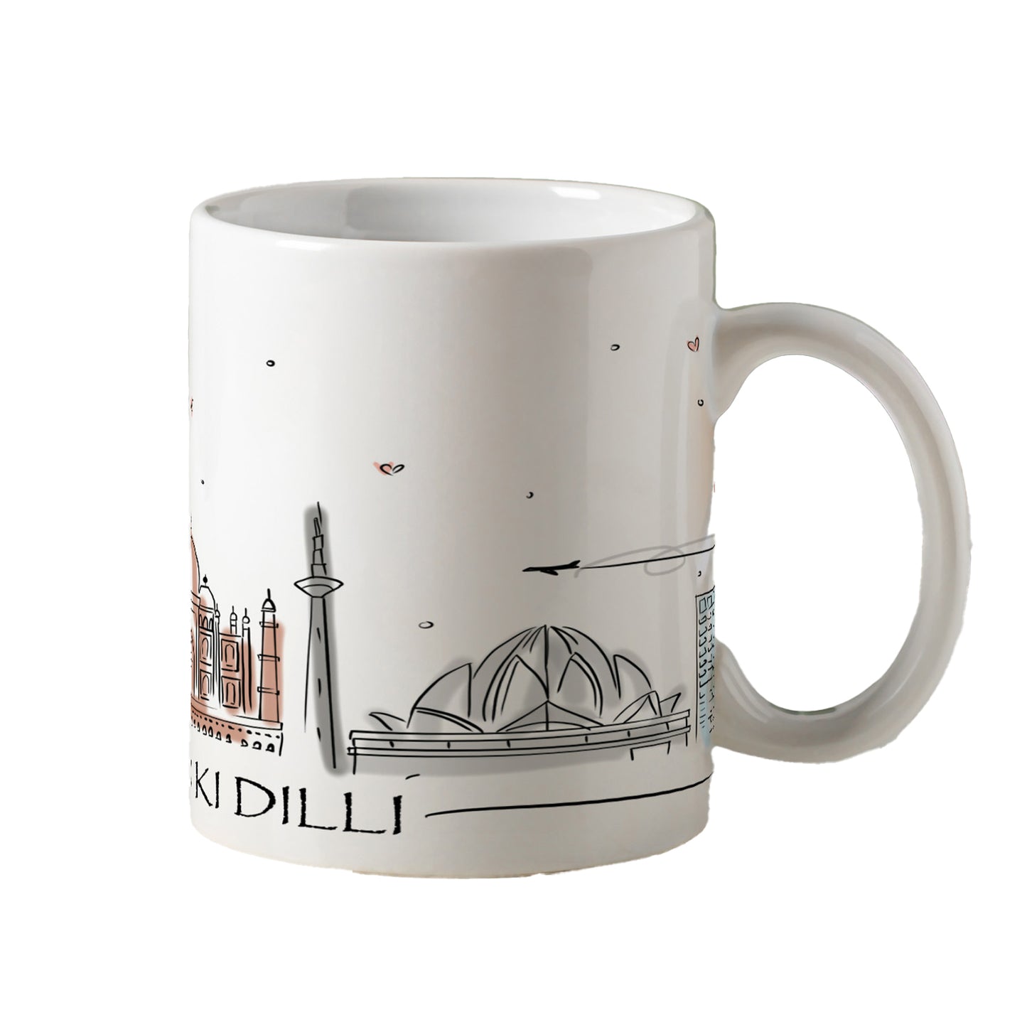 Heartfelt Delhi Coffee Mug