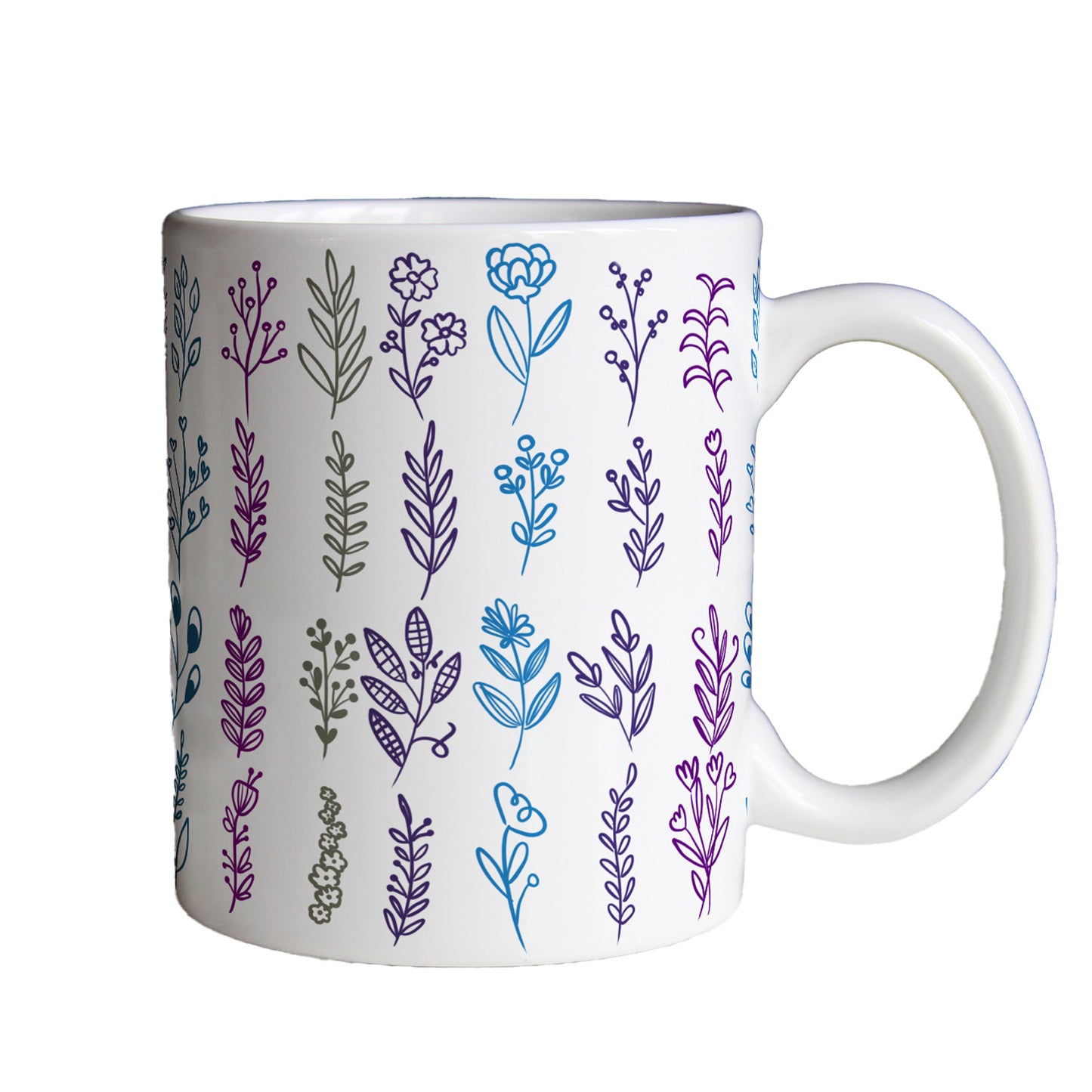 Colorful Blossom Coffee Mug