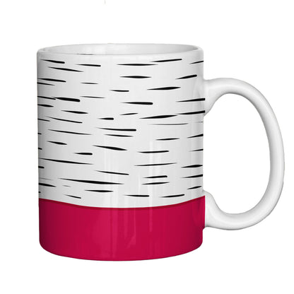 Striped Design Coffee Mug