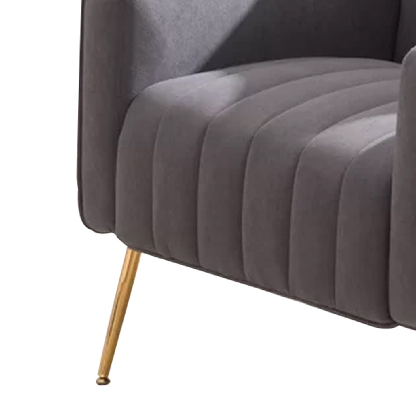 Best Luxurious Velvet Accent Chair Grey Color Shop Now
