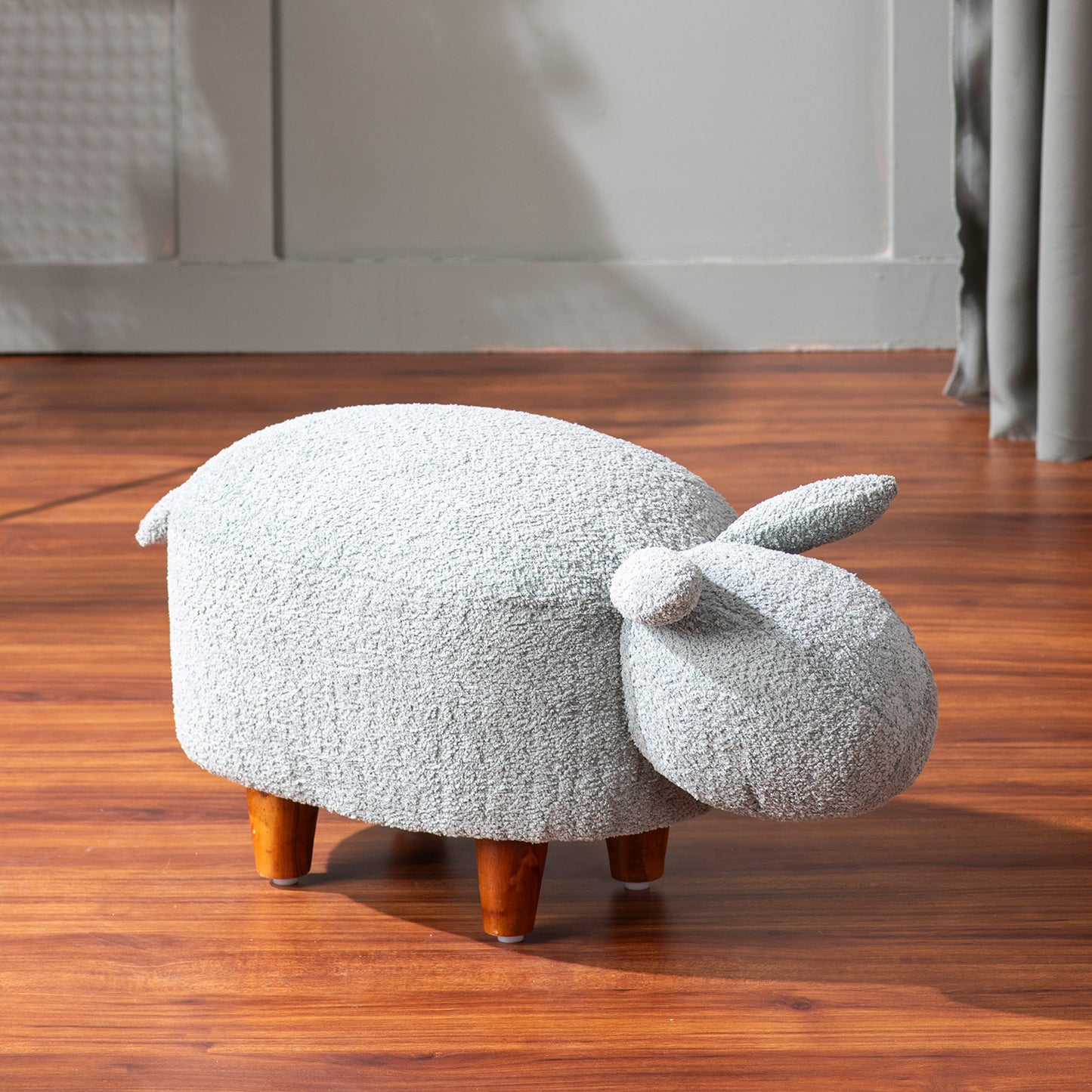 Best Online Whiskers Collection Bunny Rabbit Pouf Seating For Kids Room Blue Set Of 2 Shop Now