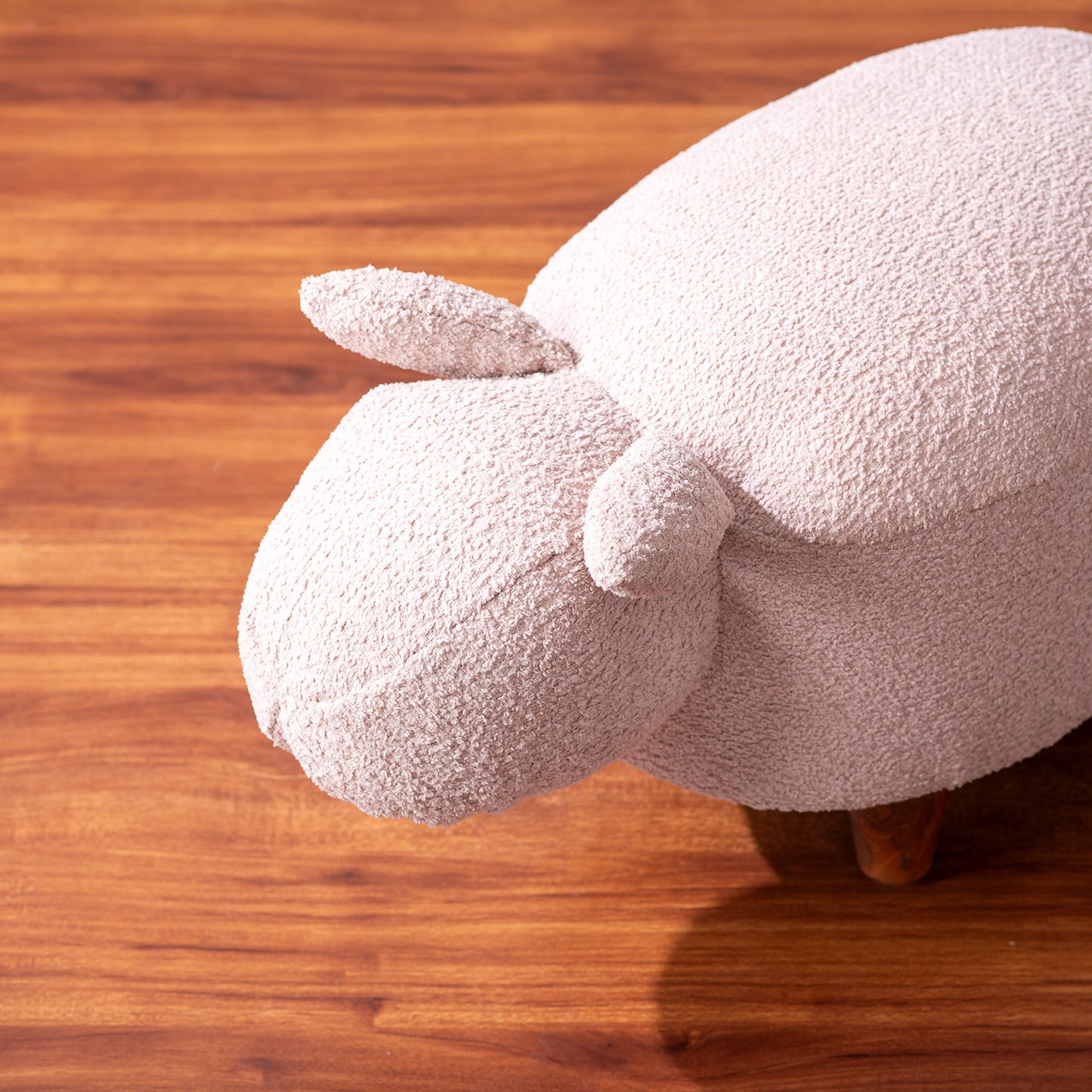 Buy Bunny Rabbit Pouf Seating For Kids Room Pink & Blue Set Of 2 Online