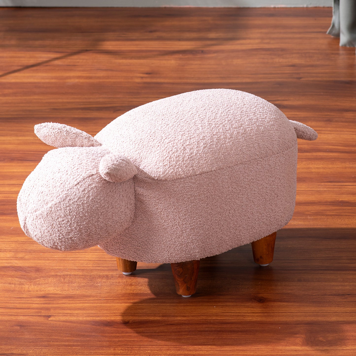 Buy Online Best Whiskers Collection Bunny Rabbit Pouf Seating For Kids Room Pink Set Of 2 Best price
