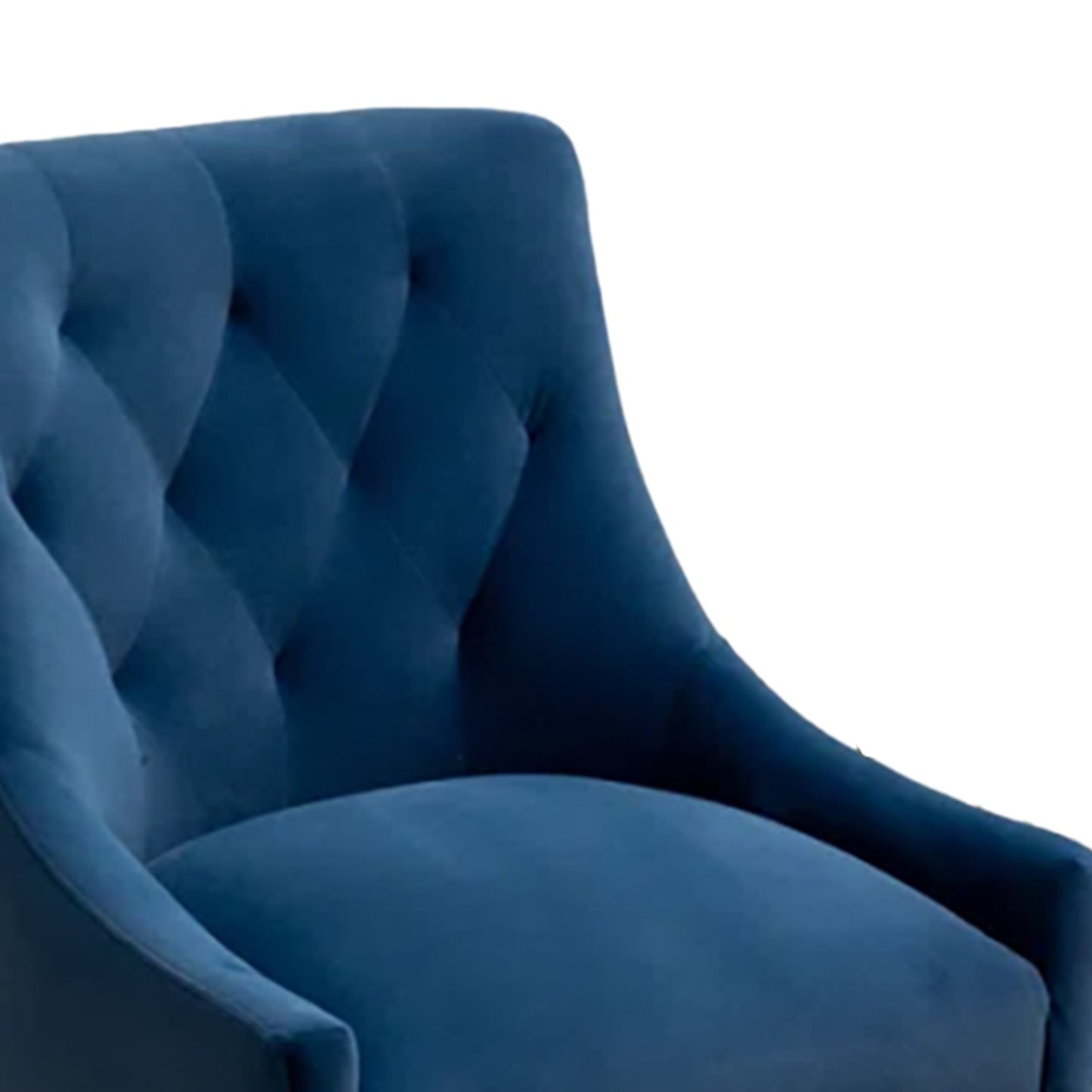 Buy Velvet Dining Chair Blue Online Best Price