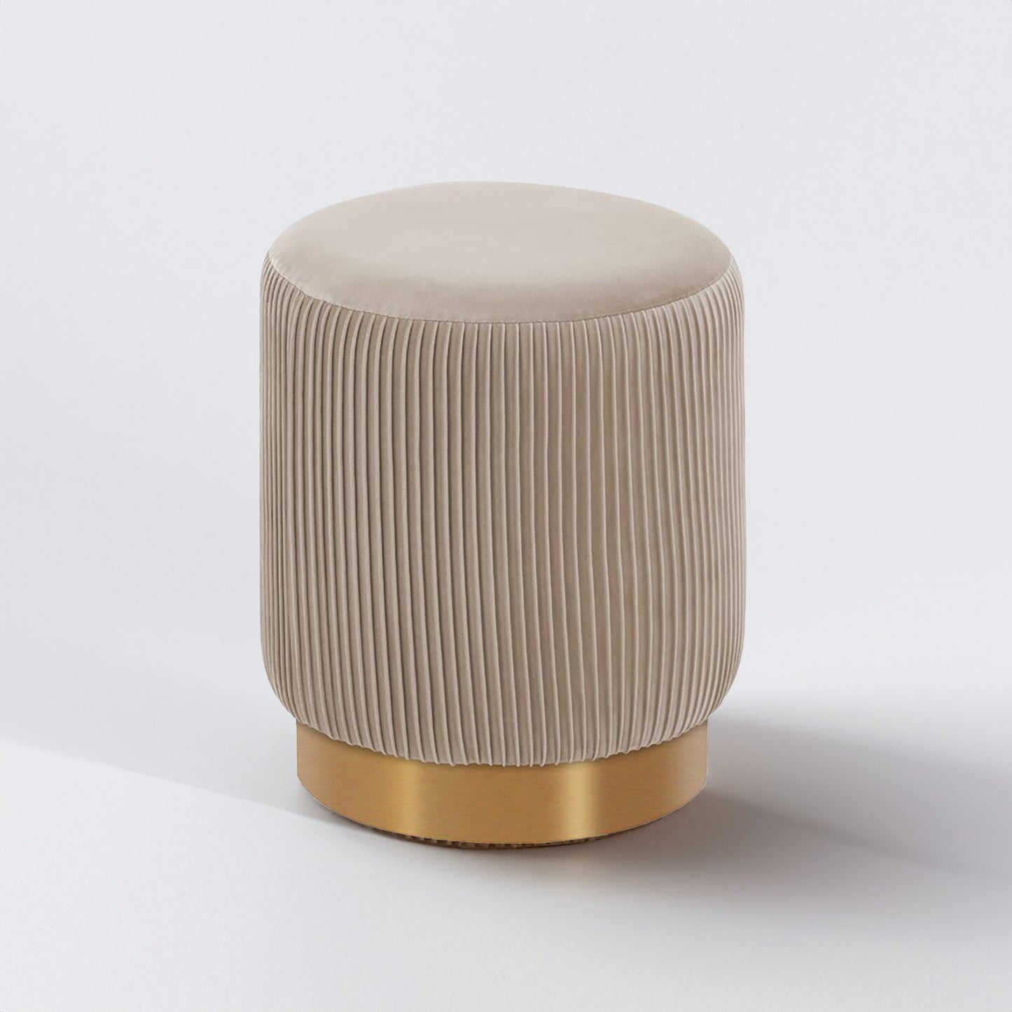 Snuggle Up Spot Velvet Pouf Stool | Nestroots