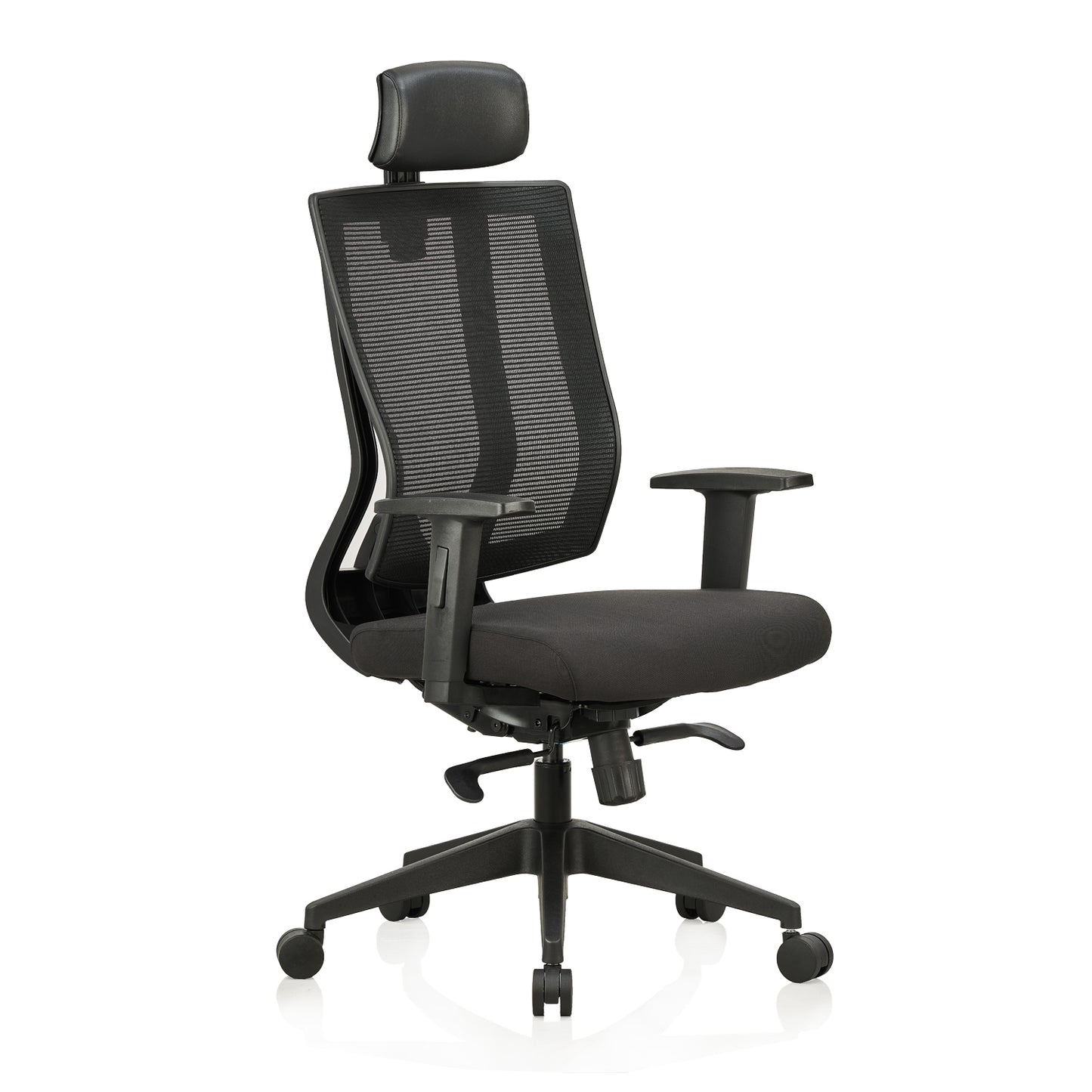 Liberate High Back Mesh Chair with Dynaflex Back Support to Provide Dual Frame Flexibility & Multilock Mechanism