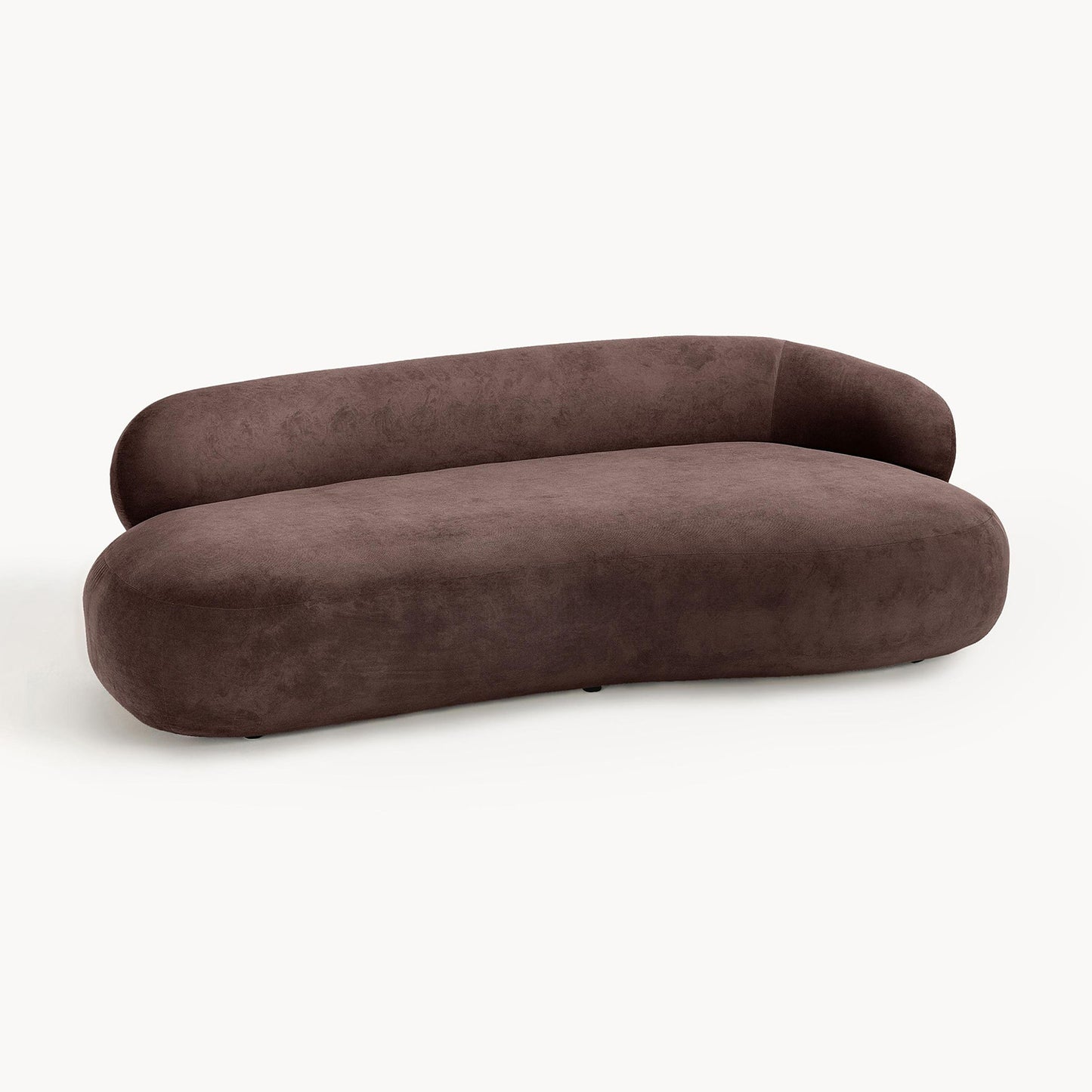 LuxeLounge Contemporary 3 Seater Sofa Mouse Grey