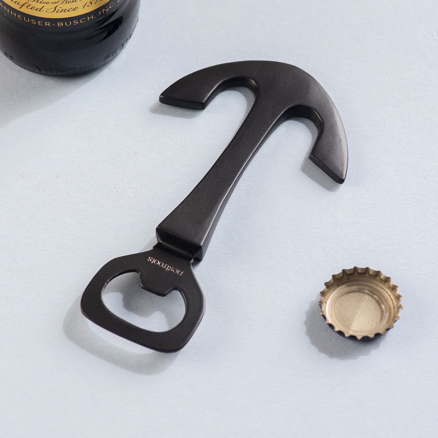 The Anchor Bottle Opener Matte Black