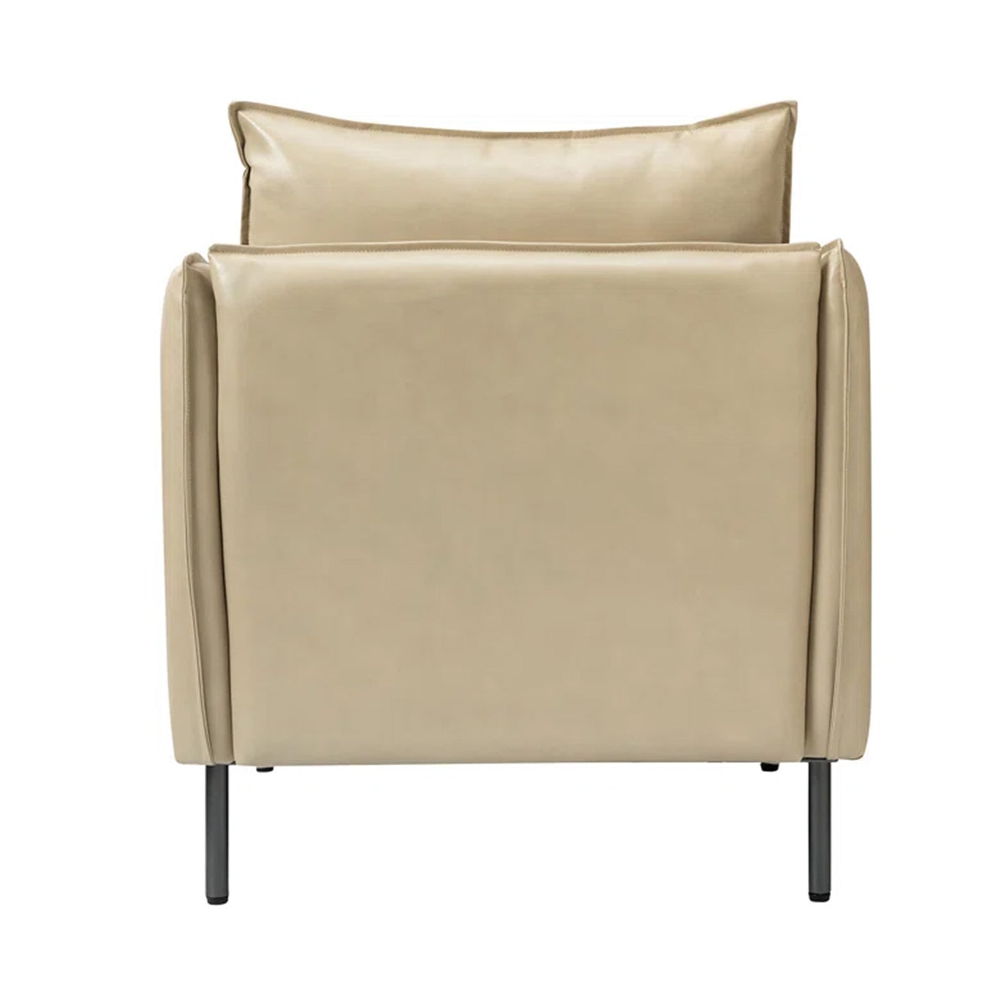 Renaissance Revival Throne Chair Beige