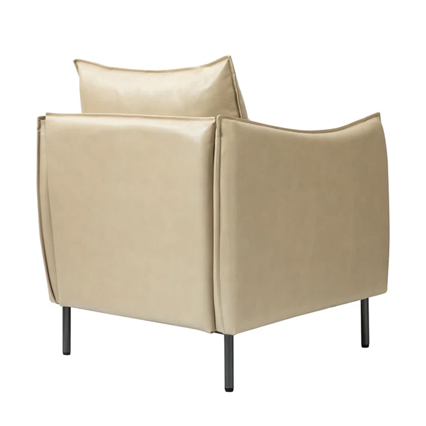 Renaissance Revival Throne Chair Beige