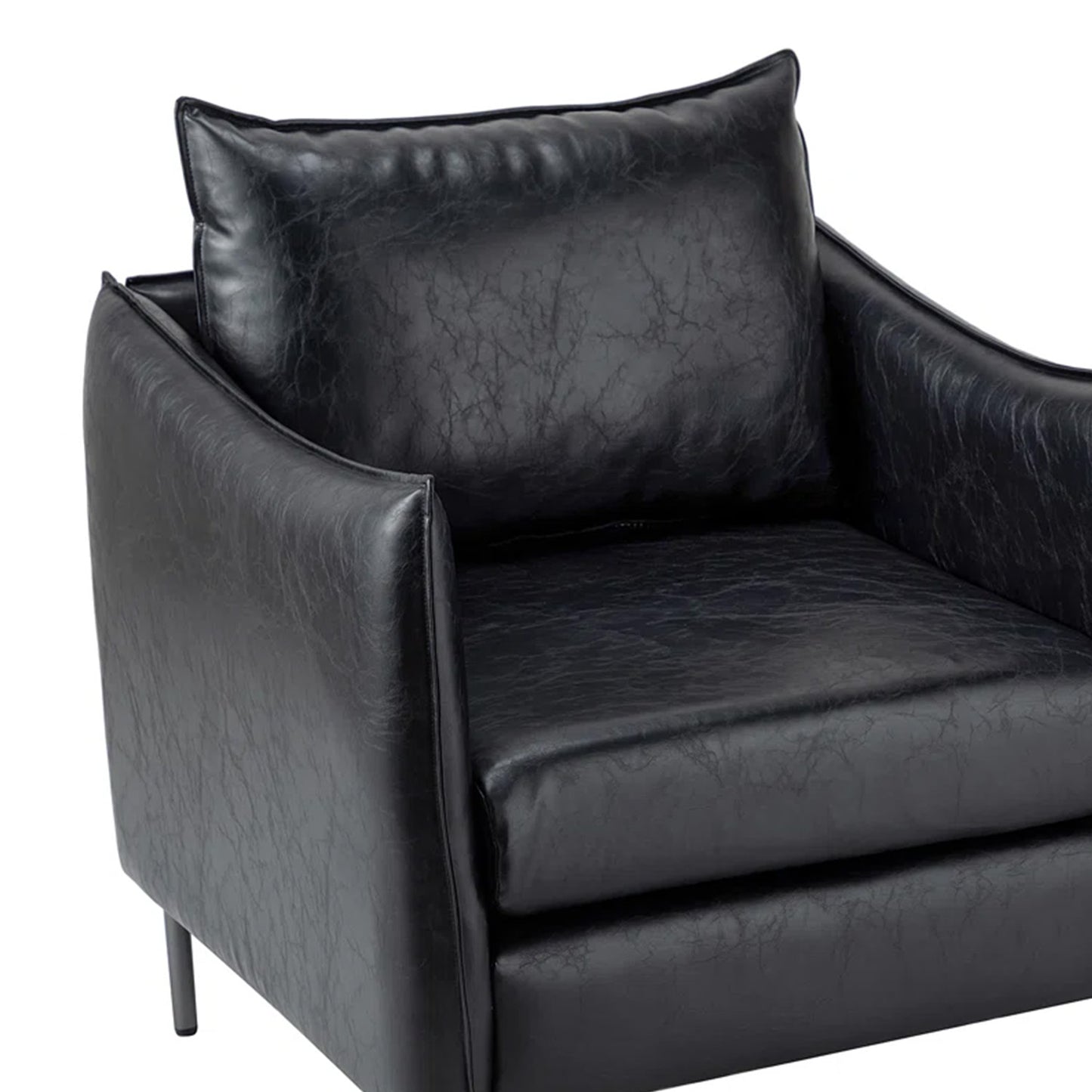 Renaissance Revival Throne Chair Black