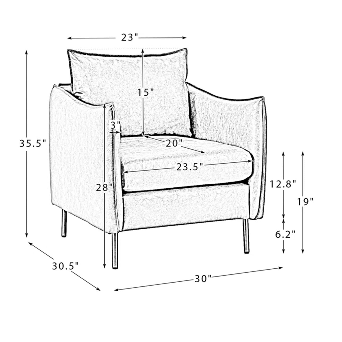 Renaissance Revival Throne Chair Black