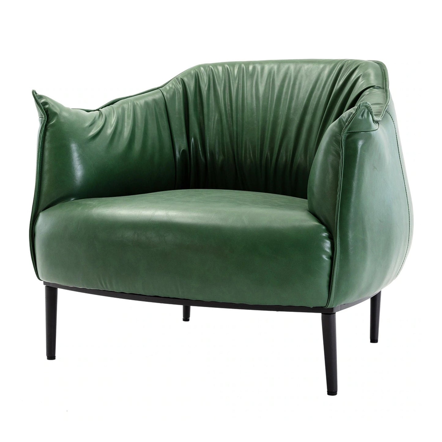 Grandiose Tufted Bergère Chair Green