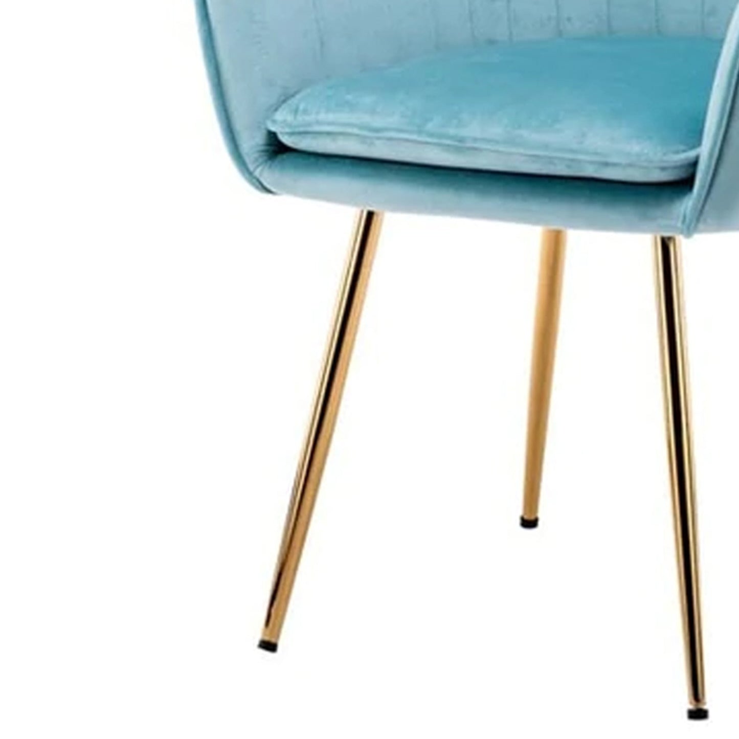 Velvet Sleek Dining Chair Turquoise