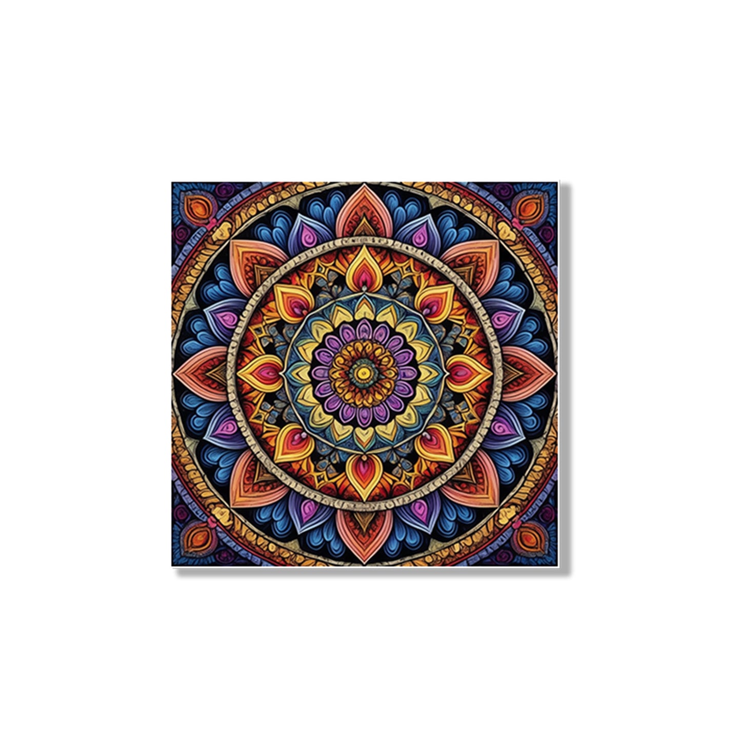 Elegant Mandala Canvas Art Collection Set of 4 Printed Wall Painting
