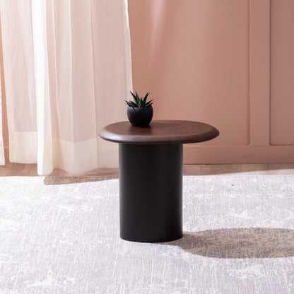 Stylish Two-Tone Side Table