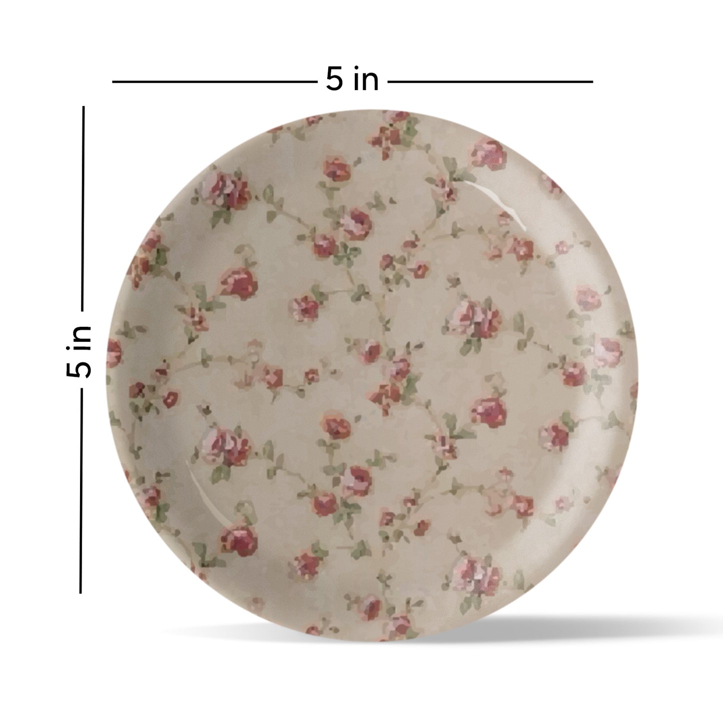 English Dainty Flower Wall Plate