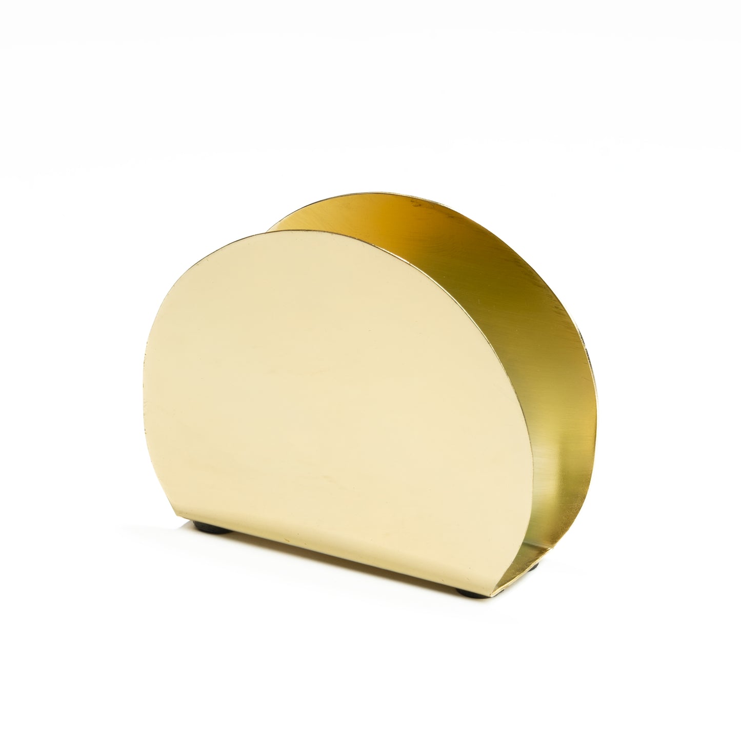 Gleam Round Napkin Holder - Gold