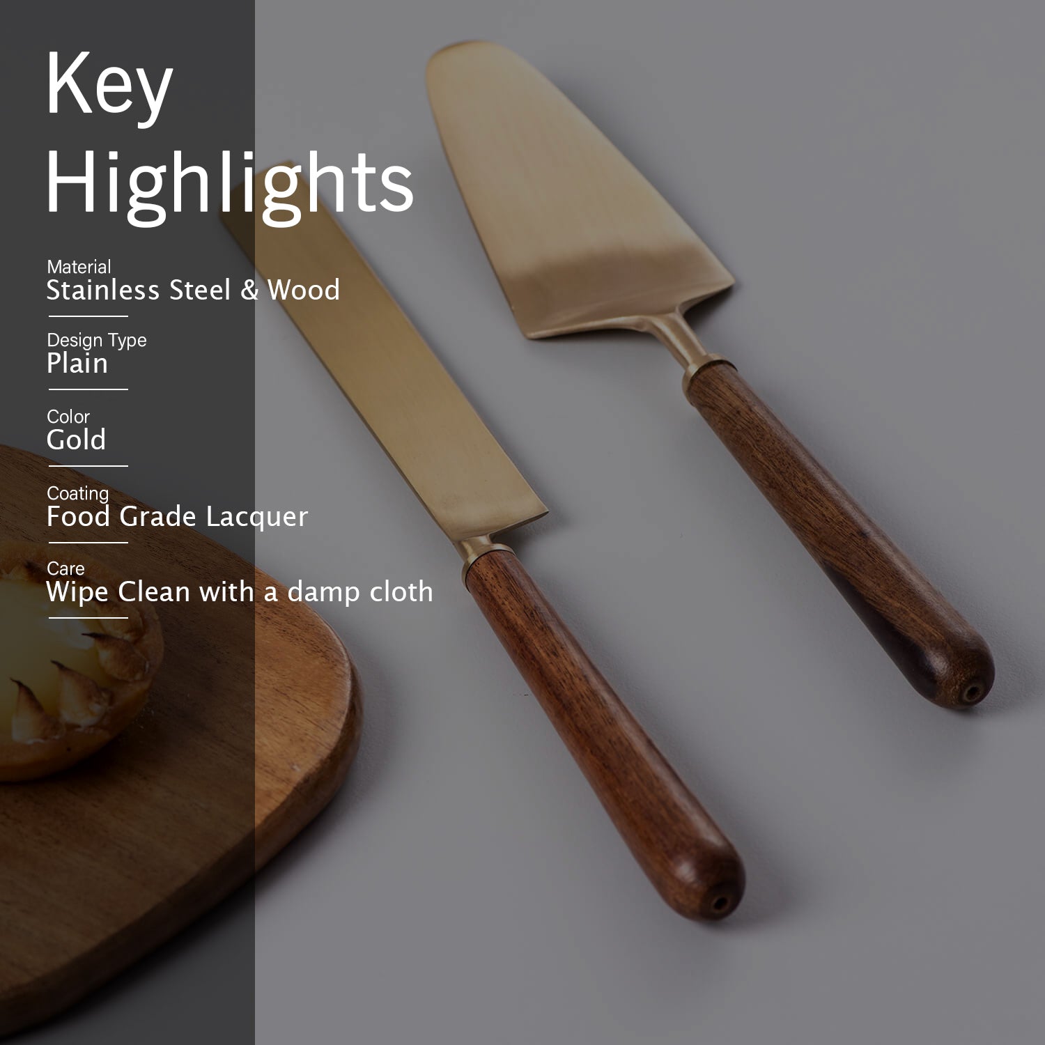Cake Knife and Dessert Server
