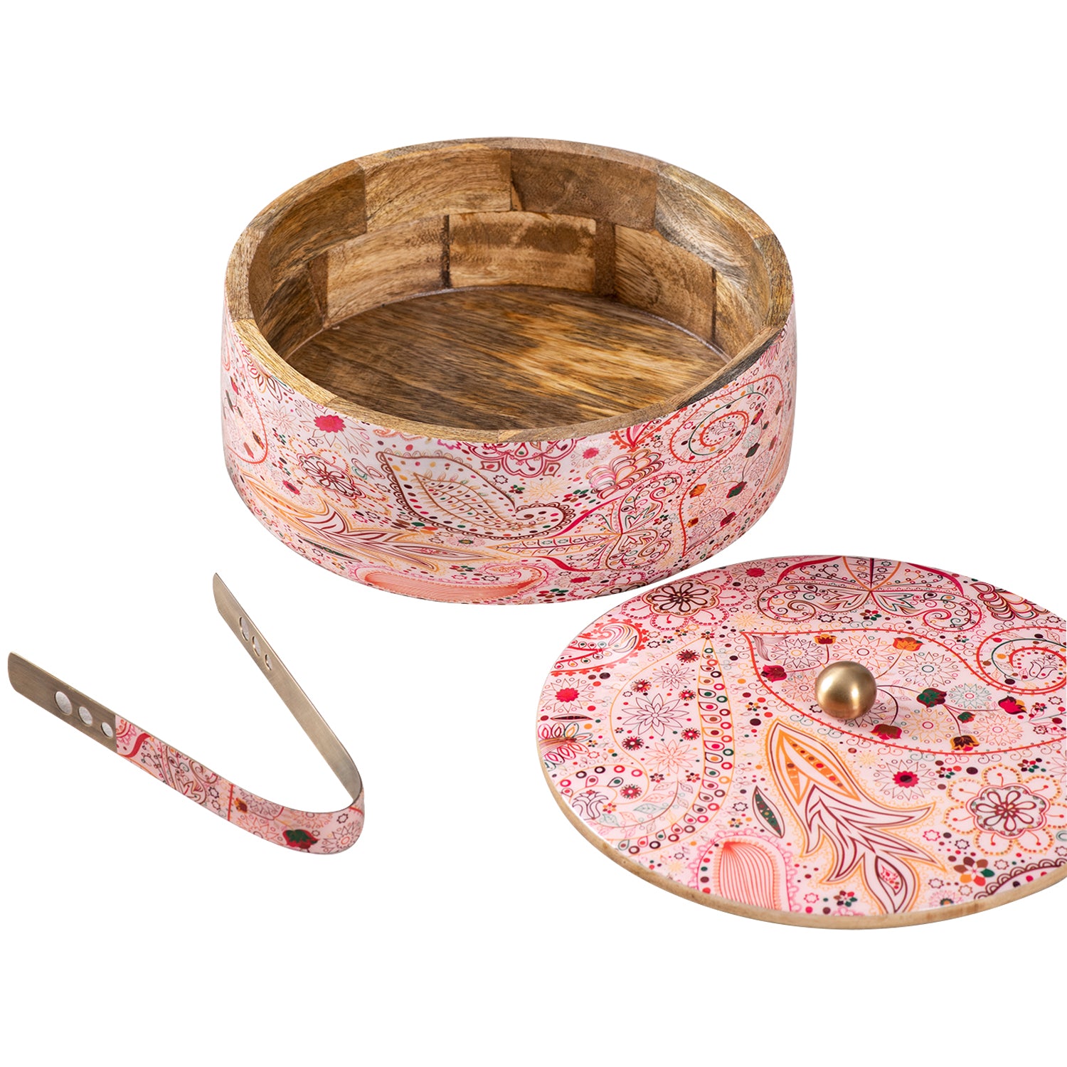wooden chapati box