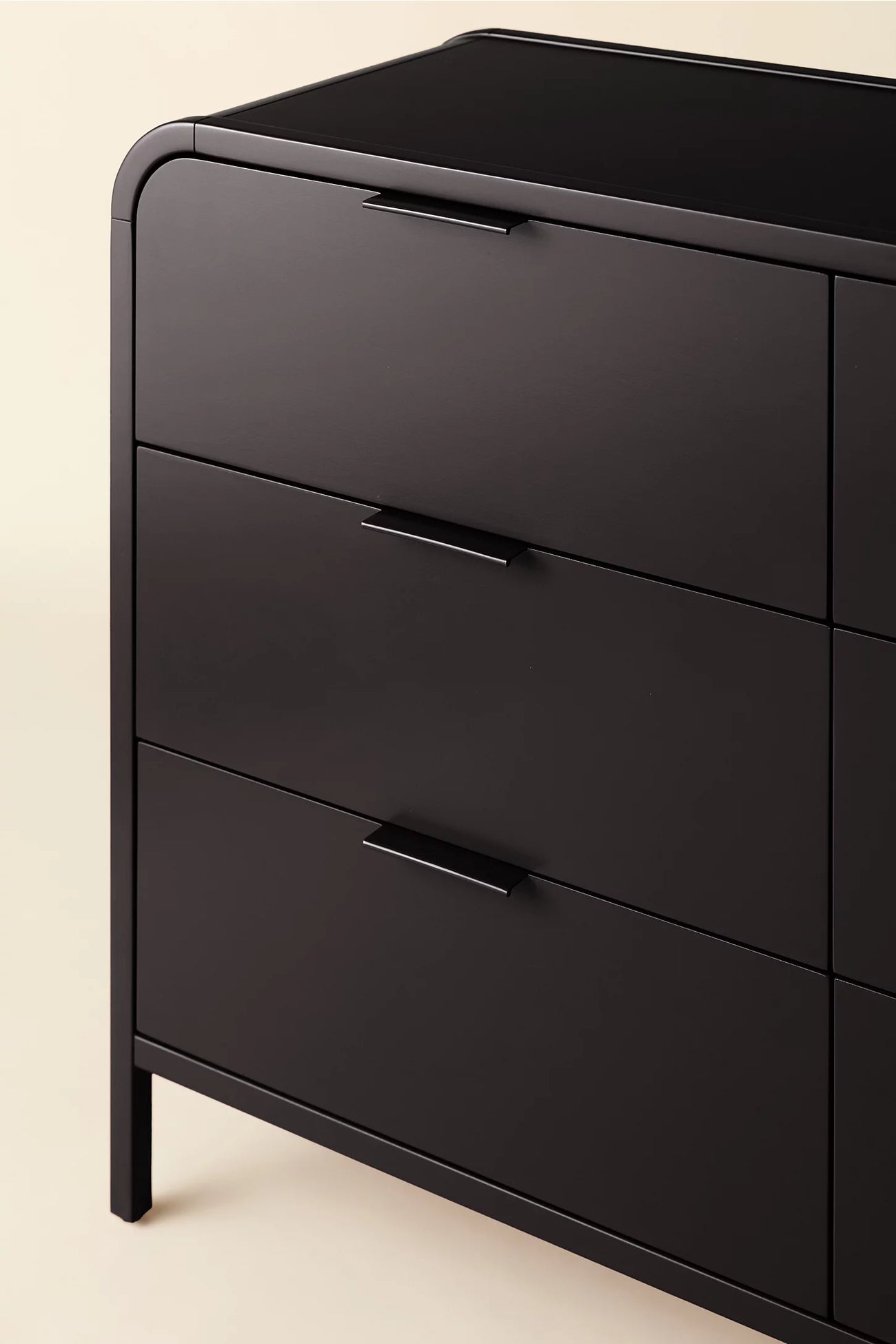 Kane 6-Drawer Dresser -Black