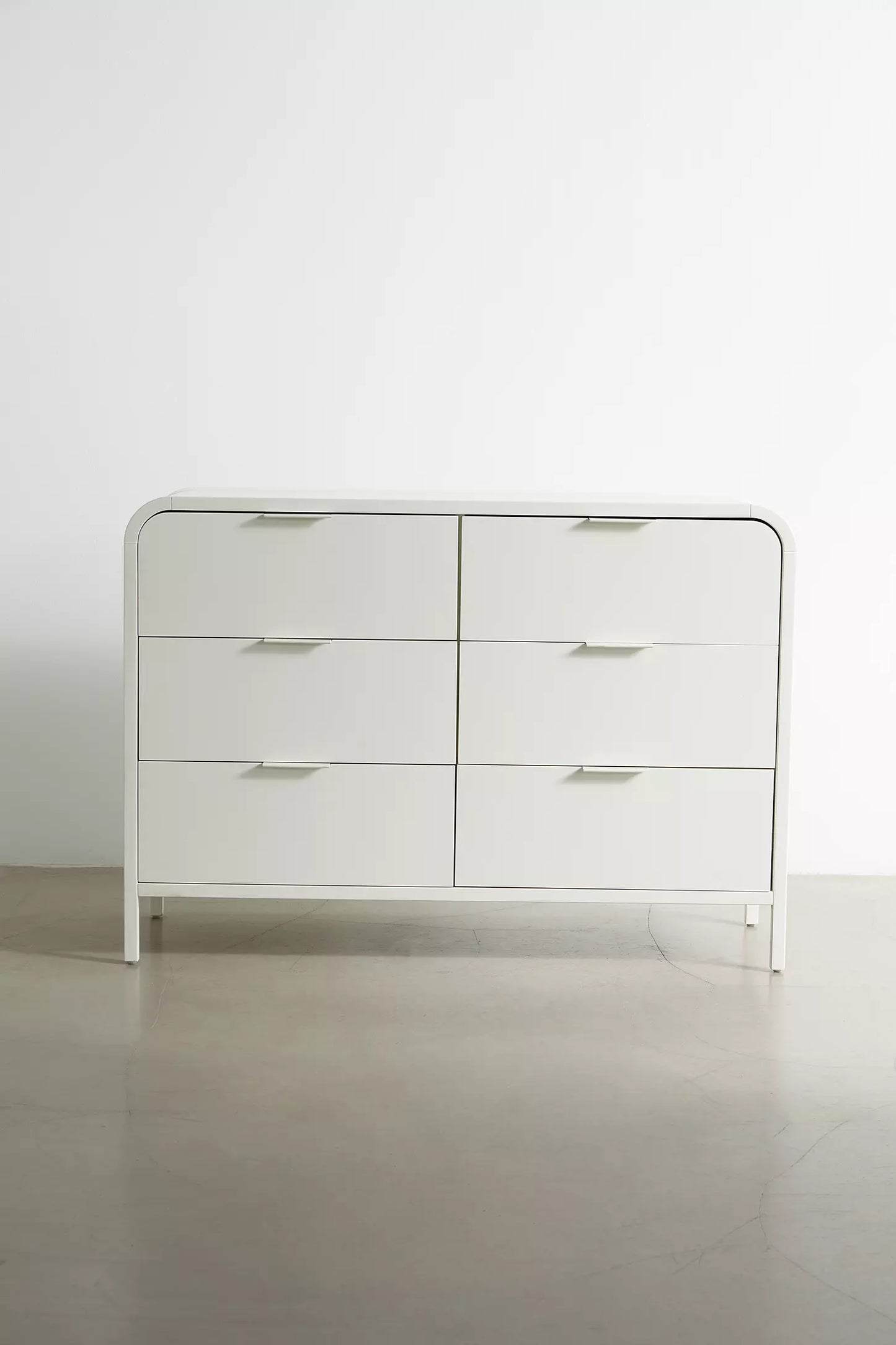 Kane 6-Drawer Dresser - Ivory