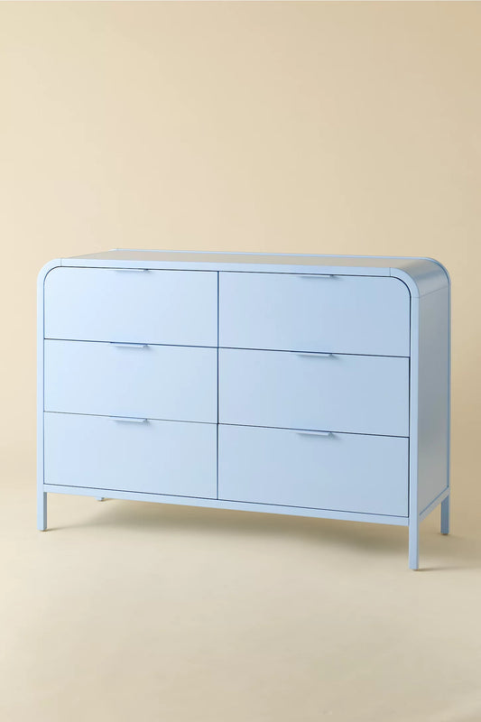 Kane 6-Drawer Dresser - Sky