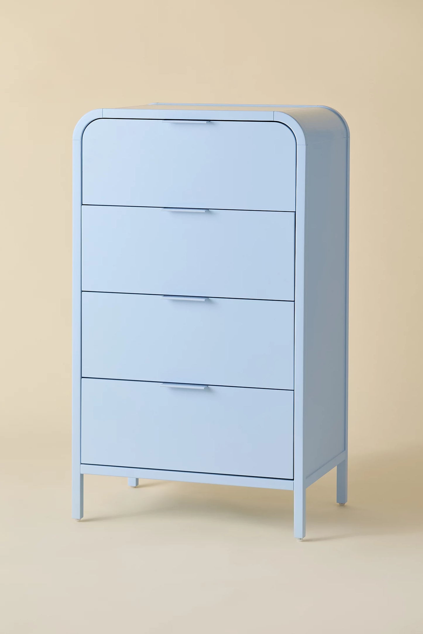 Kane Tall 4-Drawer Dresser - Sky