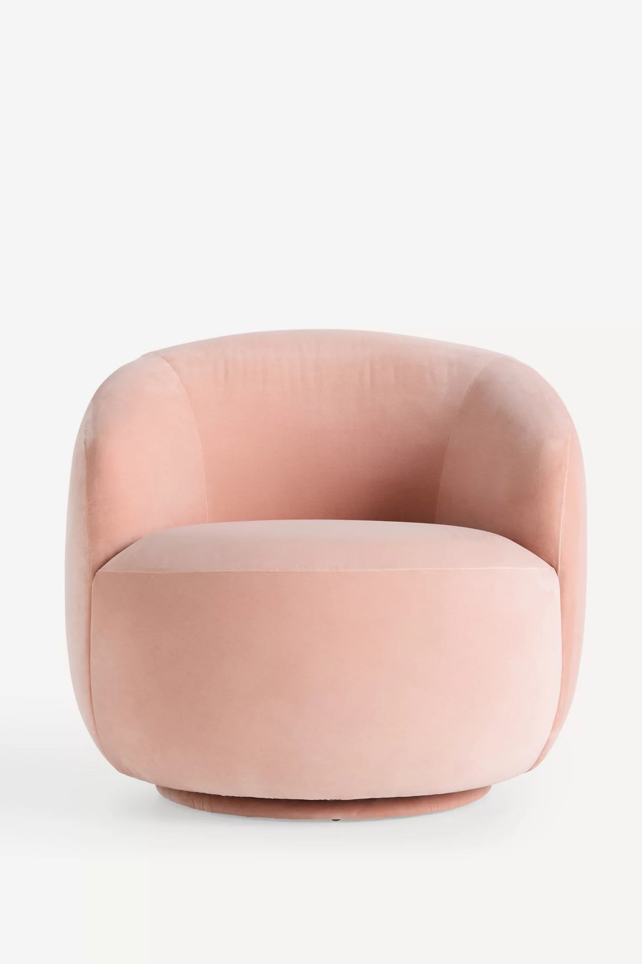 Cosette Velvet Swivel Chair Primrose