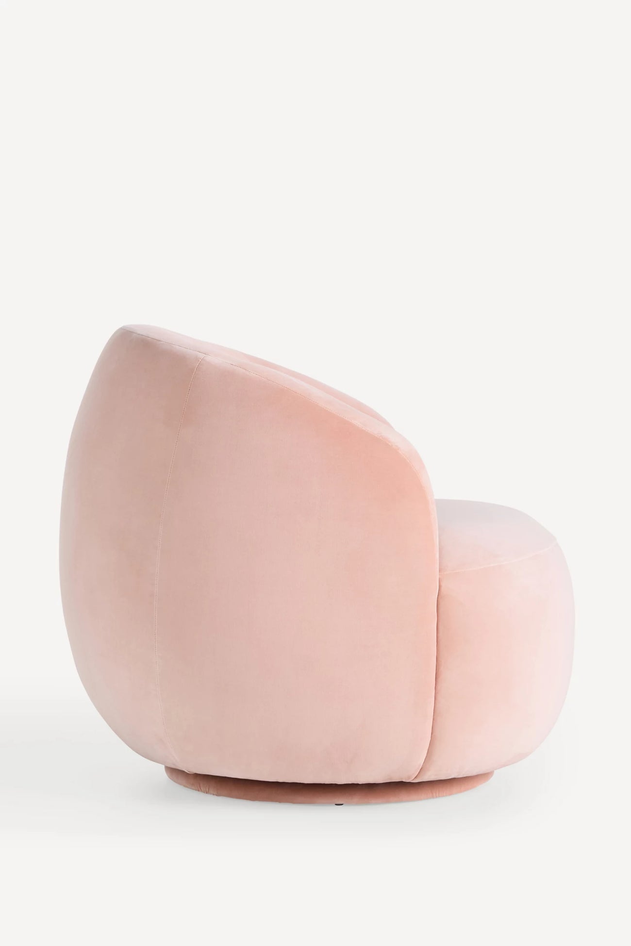 Cosette Velvet Swivel Chair Primrose