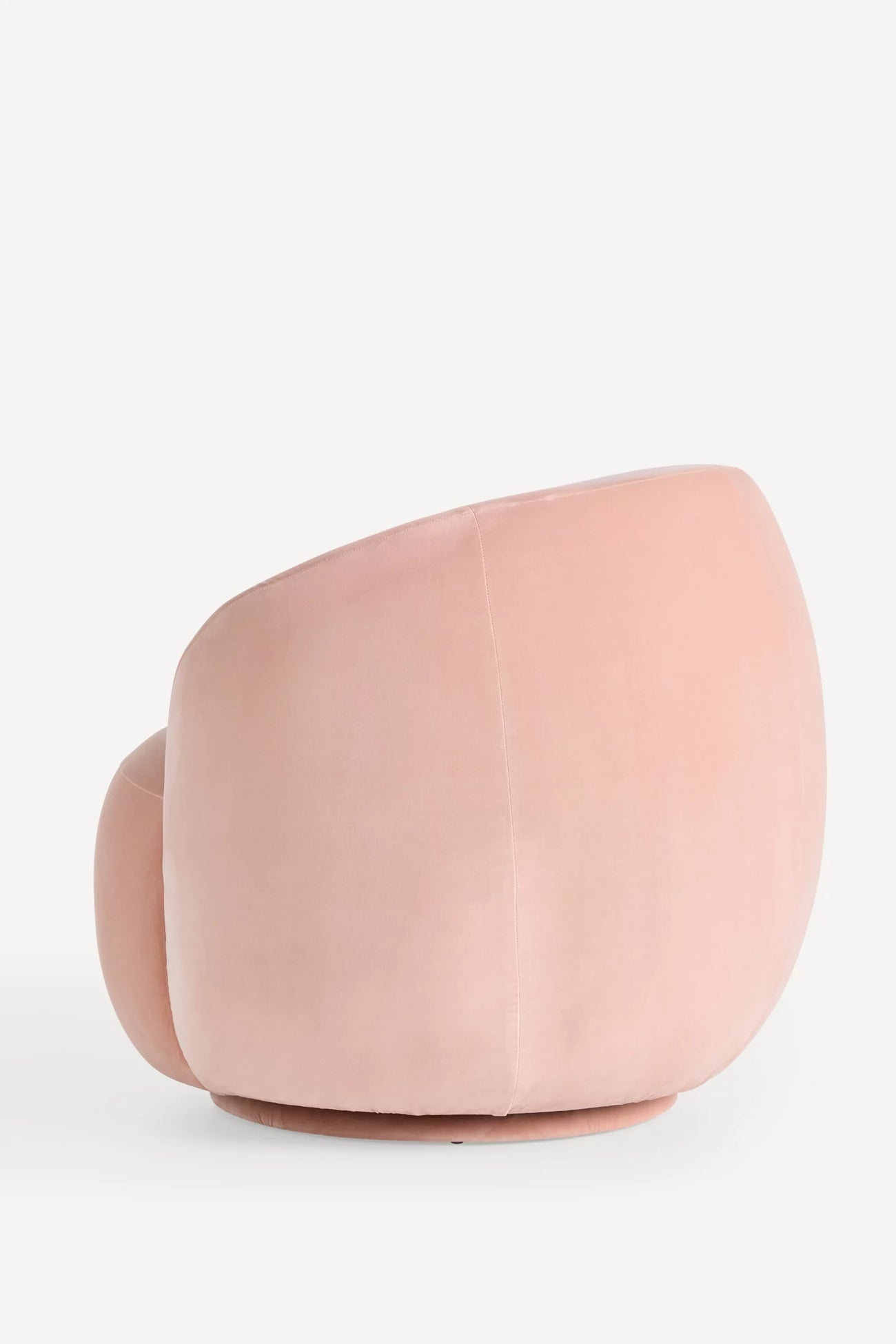 Cosette Velvet Swivel Chair Primrose