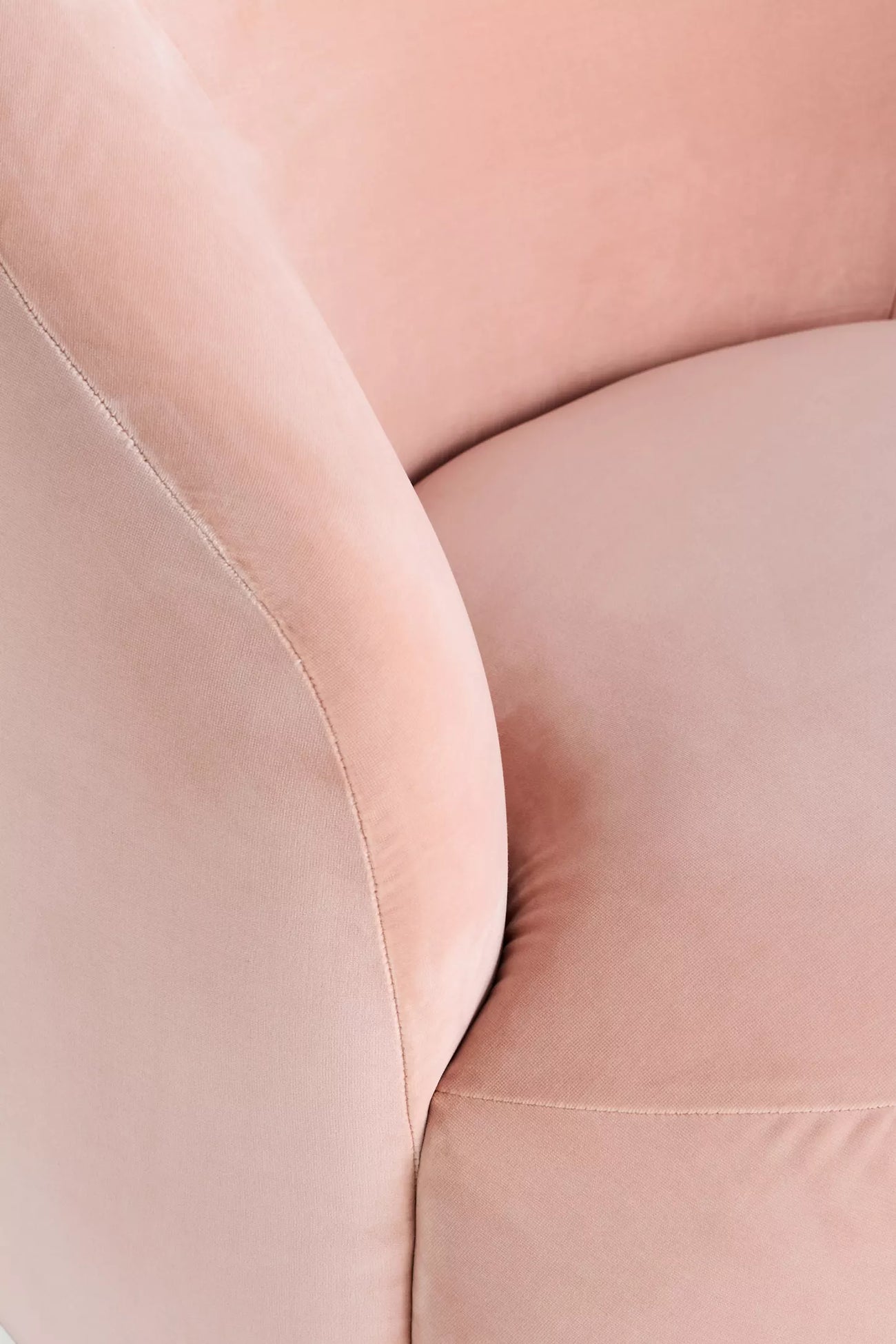 Cosette Velvet Swivel Chair Primrose