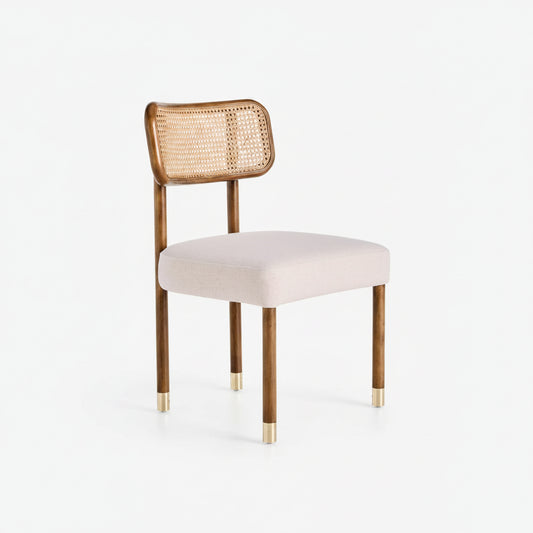 Heatherfield Linen Dining Chair Valencia Linen Oatmeal