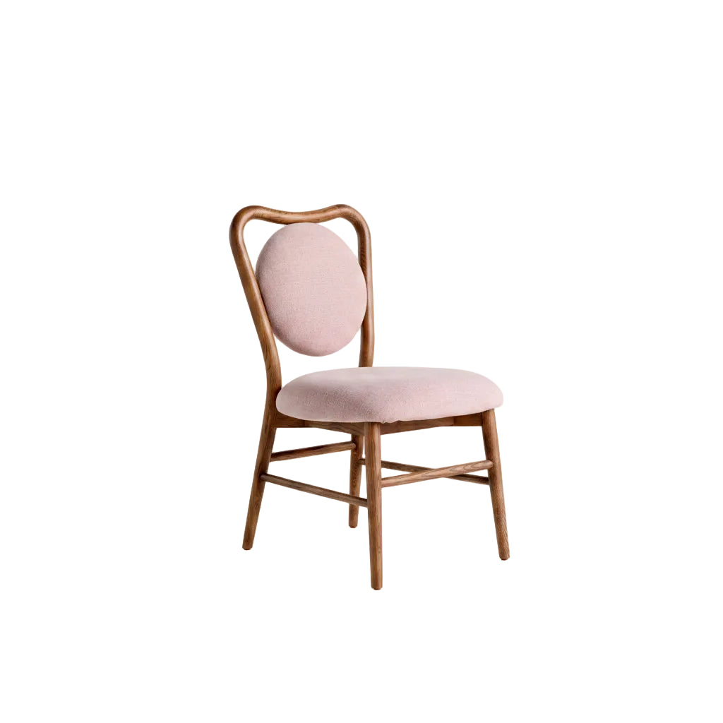 Ella Linen Dining Chair Valencia Linen Peony